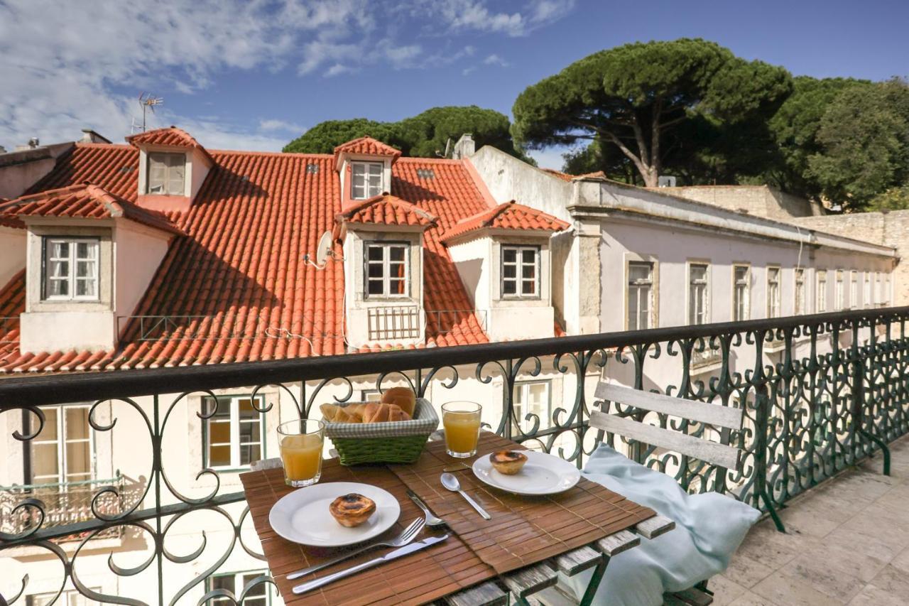 Castelo Apartment - Beautiful Balcony View Lisboa Exterior foto